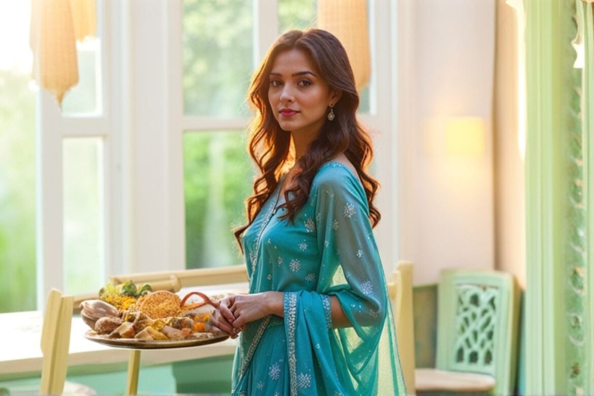 Look slim in a saree with monk fruit sweetener