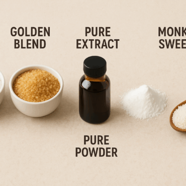 Forms of Monk Fruit Sweeteners