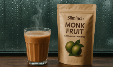 Healthy chai using monk fruit sweetener