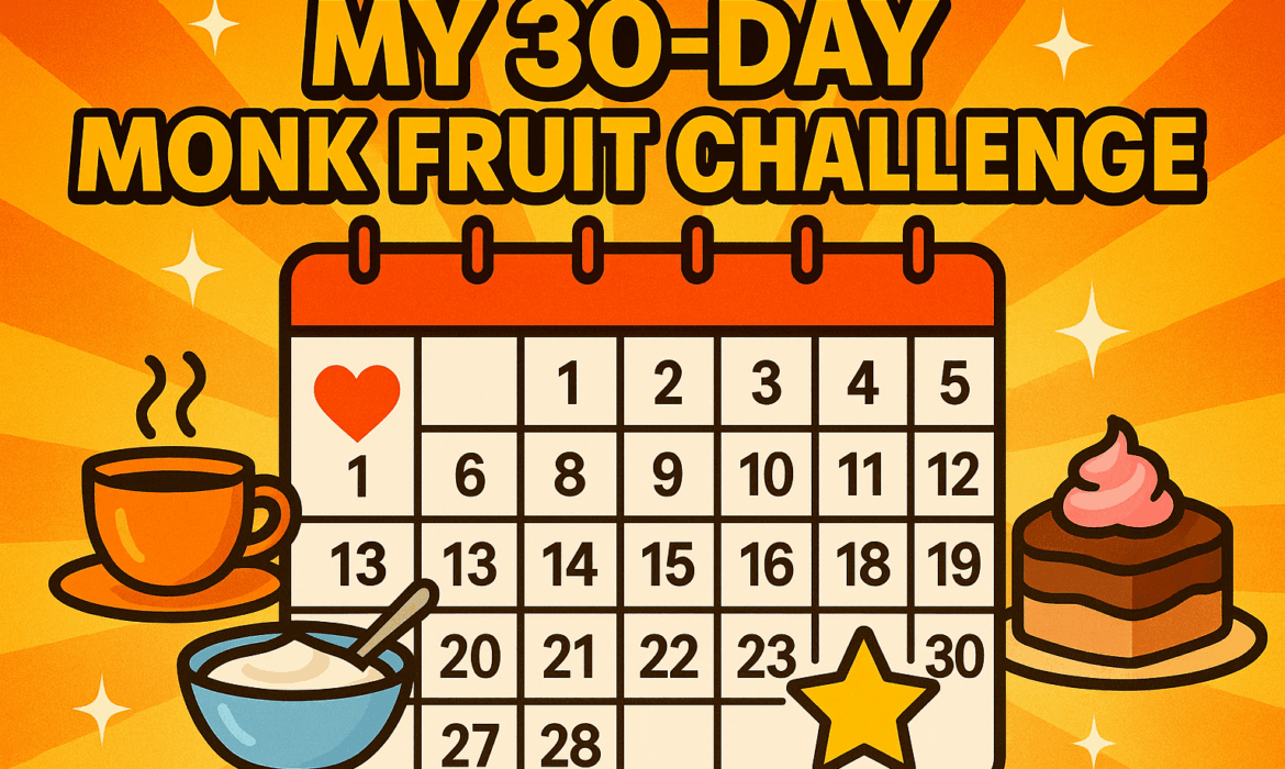 30 day Monk fruit Weight loss challenge