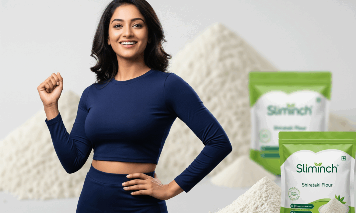 Weight loss atta Sliminch shirataki flour