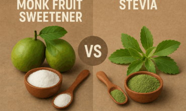 Natural sweetener monk fruit vs stevia